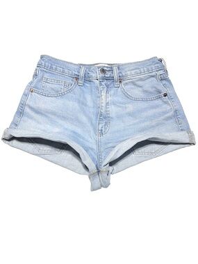 Universal Thread 90s Cutoff Denim Shorts Light Wash High Rise Size 4R